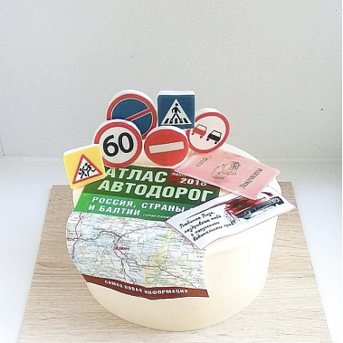 Торт "Покорительнице дорог" купить - cтупино.сладкоежкин.рф