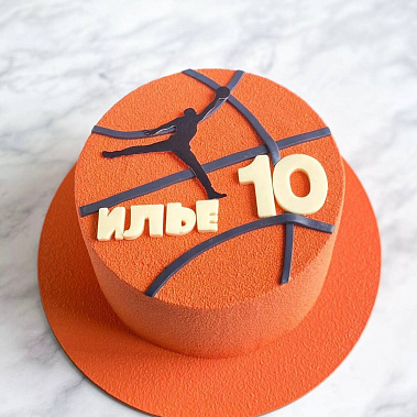 Торт "Баскетбол"  купить - cтупино.сладкоежкин.рф