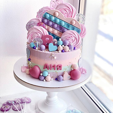 Торт "Сладкий поп-ит" купить - cтупино.сладкоежкин.рф