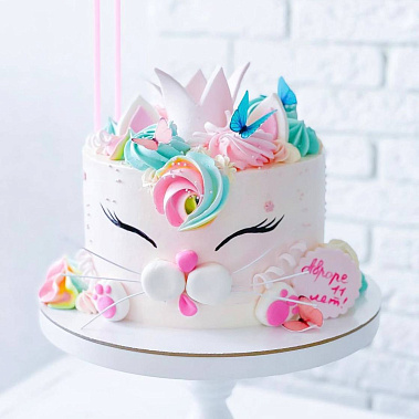 Торт "Сладкий котик" купить - cтупино.сладкоежкин.рф