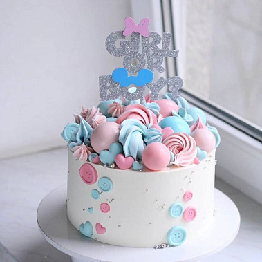Торт "Girl or Boy" купить - cтупино.сладкоежкин.рф