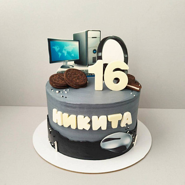 Торт "Компьютер" купить - cтупино.сладкоежкин.рф