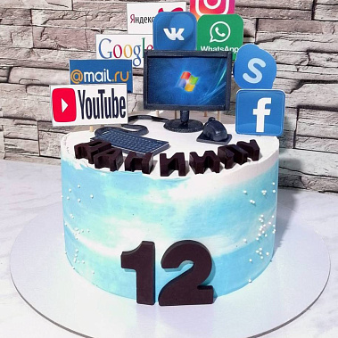 Торт "Соц-сети" купить - cтупино.сладкоежкин.рф