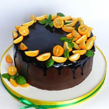 Торт глазурь с дольками купить - cтупино.сладкоежкин.рф