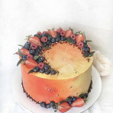 Торт «Закат» купить - cтупино.сладкоежкин.рф