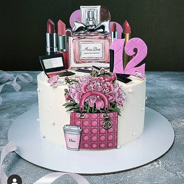 Торт "Косметика" купить - cтупино.сладкоежкин.рф