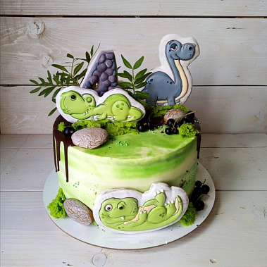 Торт "Динозавры" купить - cтупино.сладкоежкин.рф