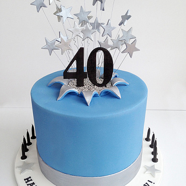 Торт "40" купить - cтупино.сладкоежкин.рф